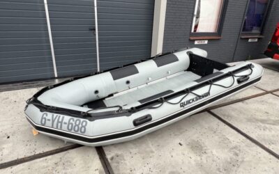 Quicksilver Alu Heavy Duty 365 (incl. spiegelwielen)