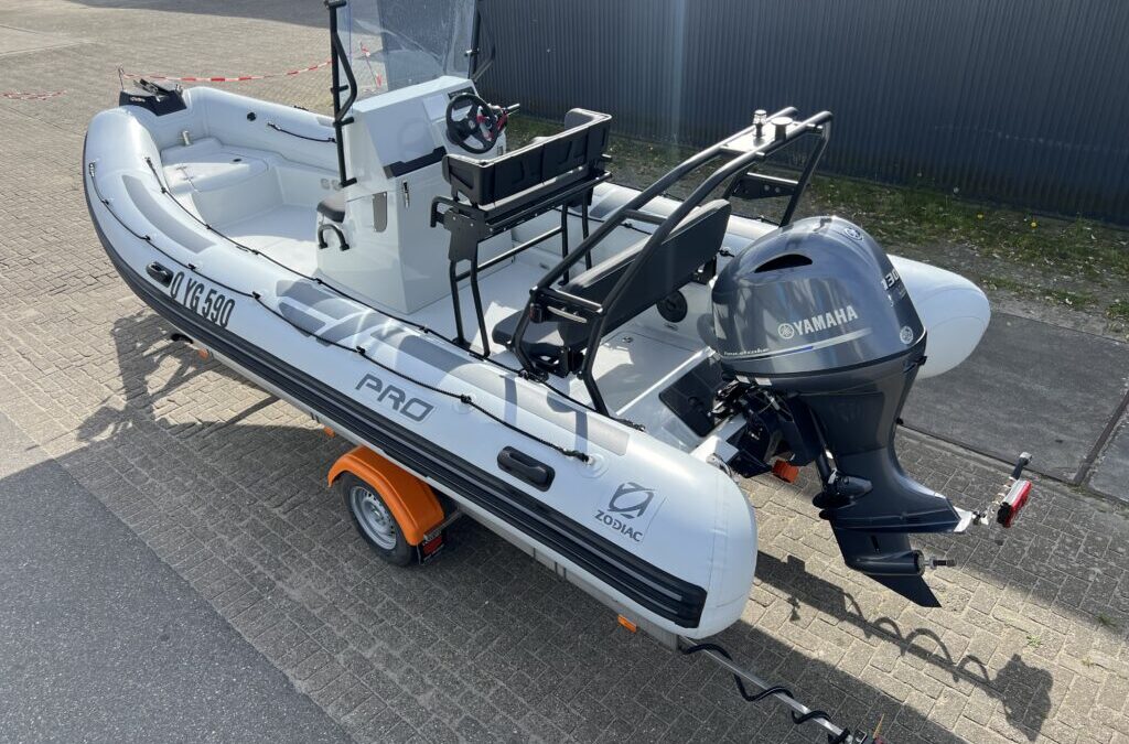 Zodiac Pro 6.5 – Yamaha 130pk op Vanclaes trailer (2022)