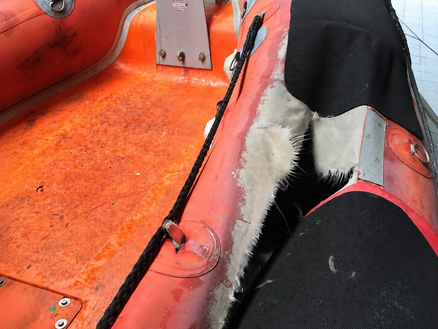 Reparatie reddingsboot Pride Of York